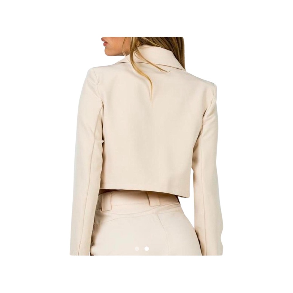 Cropped Blazer Princess Polly